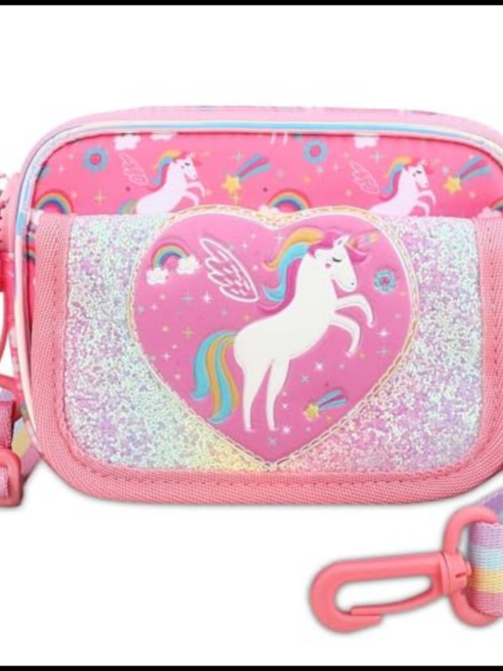 Girls Unicorn Crossbody Purse Small Shoulder Bag for Little Girls